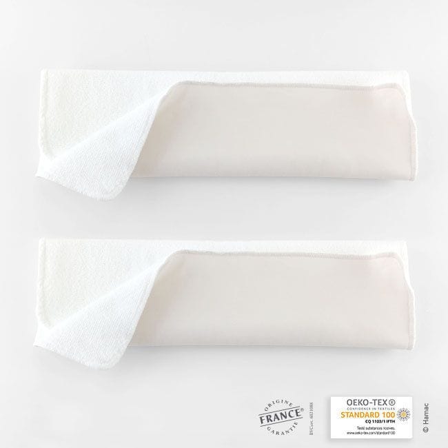 atelier des langes - location couches lavables France - Absorbants insert microfibre pour couches lavables