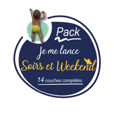 l'atelier des langes - Pack location couches lavables pour soirs et weekend