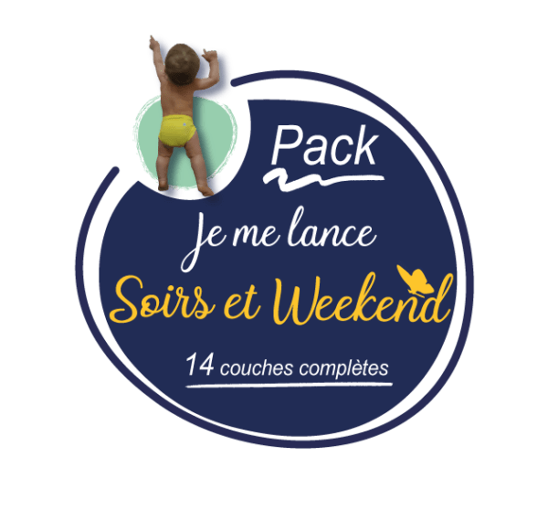 l'atelier des langes - Pack location couches lavables pour soirs et weekend