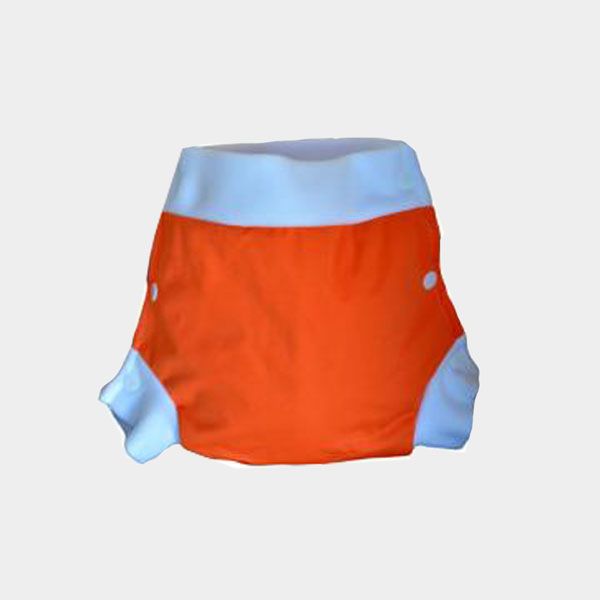 l'atelier des langes boxer orange Lulu Nature XL culotte de protection étanche couche bébé location achat pas cher