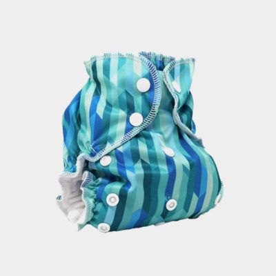 Couche lavable Applecheeks bleu