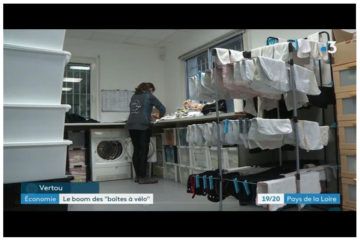 Reportage France 3 Pays de la Loire "le boom des boîtes à vélo"
