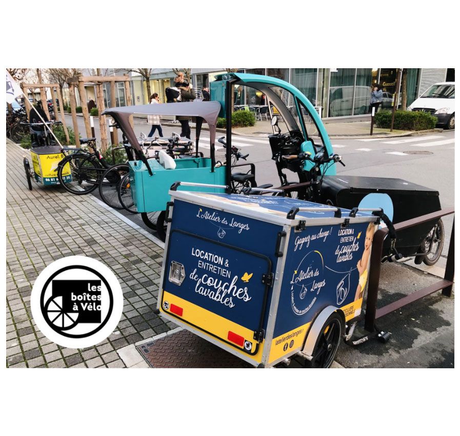 l'atelier des langes podcast dynamo entrepreneur à vélo les boites à vélo couches lavables nantes location lavage