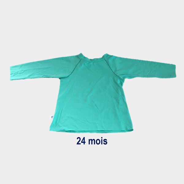 l'atelier des langes t-shirt bain anti-UV Hamac 24mois maillots de bain couche de bain plage piscine couches lavables protection solaire
