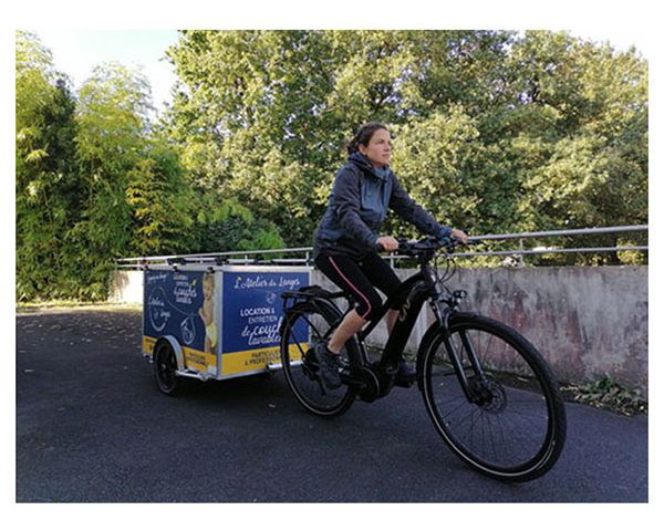 l'atelier des langes collecte livraison couches lavables à vélo Nantes Location lavage couches lavables Nantes HAMAC avis pédiatre