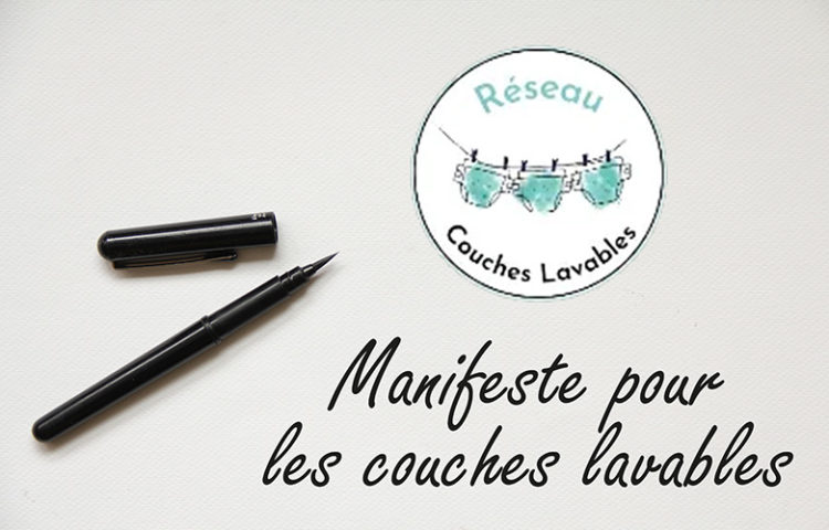 Association réseau couches lavables signature manifeste