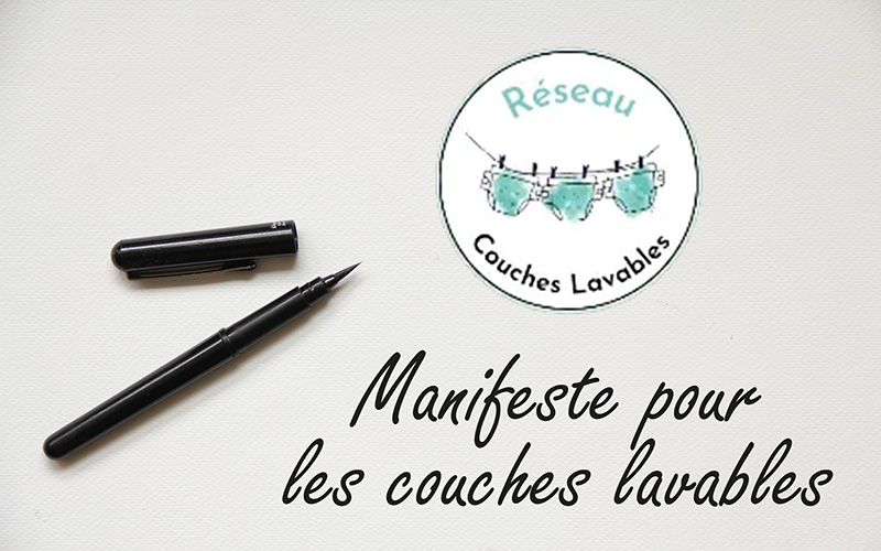 Association réseau couches lavables signature manifeste