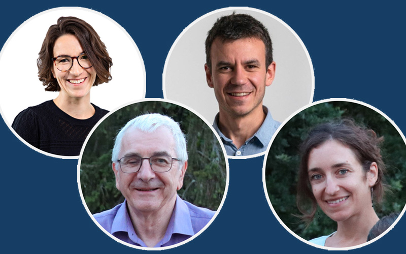 Membres du bureau de L'Atelier des Langes