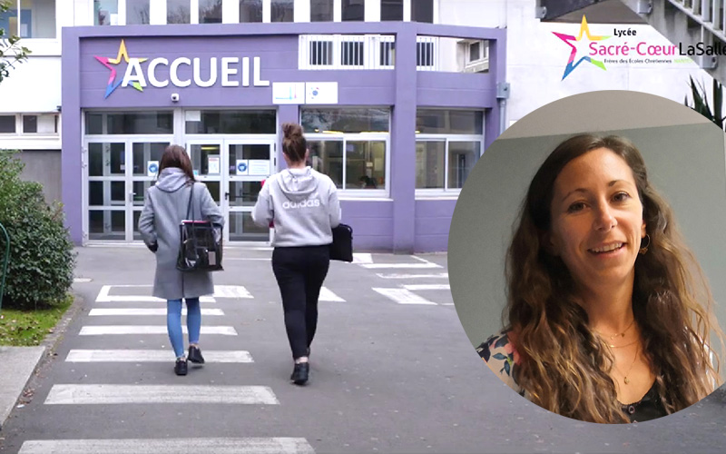 Intervention au lycée Sacré-Coeur de Nantes