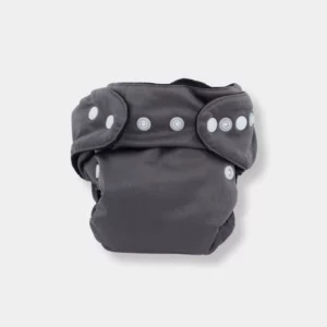 l'atelier des langes Couche lavable noire P'tits Dessous Sweet Lili location couche bébé abonnement mensuel pas cher