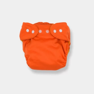 l'atelier des langes couche lavable Sweet Lili orange