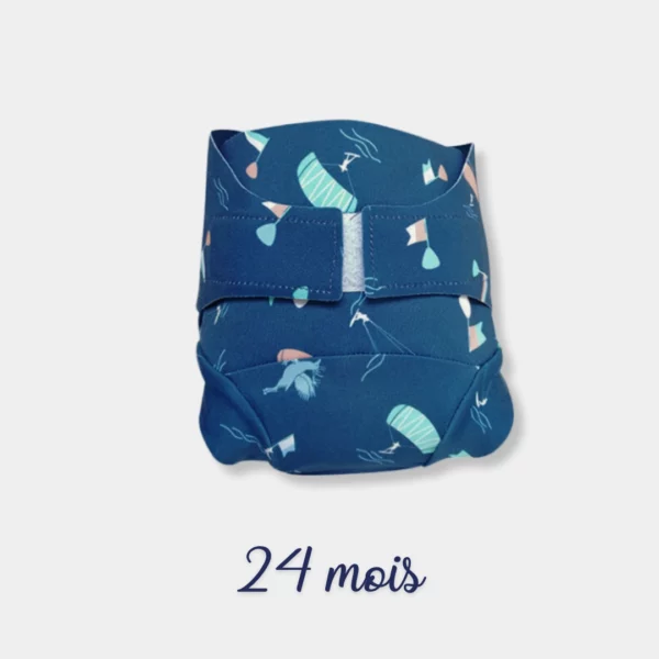 l'atelier des langes couche piscine lavable Hamac 24 mois baignade