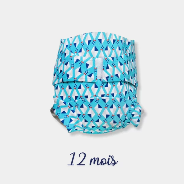 l'atelier des langes couche de bain lavable Hamac 12 mois enfant
