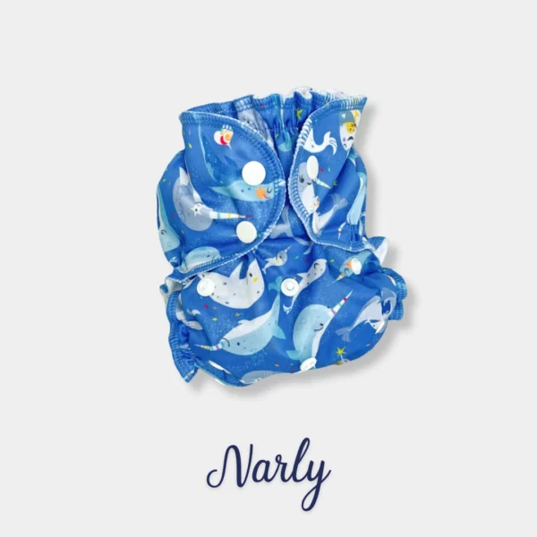 couche de bain applecheeks évolutive narly bleu