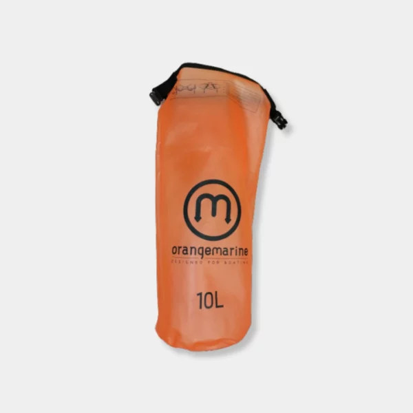 l'atelier des langes sac étanche orange 10L orangemarine couches lavables