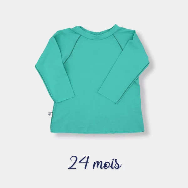 l'atelier des langes t-shirt bain anti-UV Hamac 24mois maillots de bain couche de bain plage piscine couches lavables protection solaire