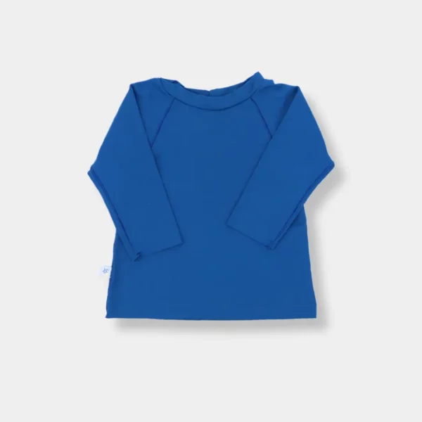 T-shirt bain anti-UV Bleu