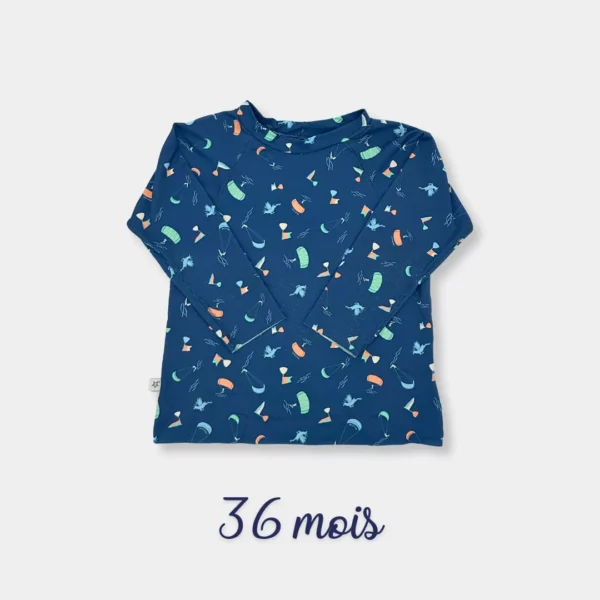 T-shirt bain bébé anti-UV
