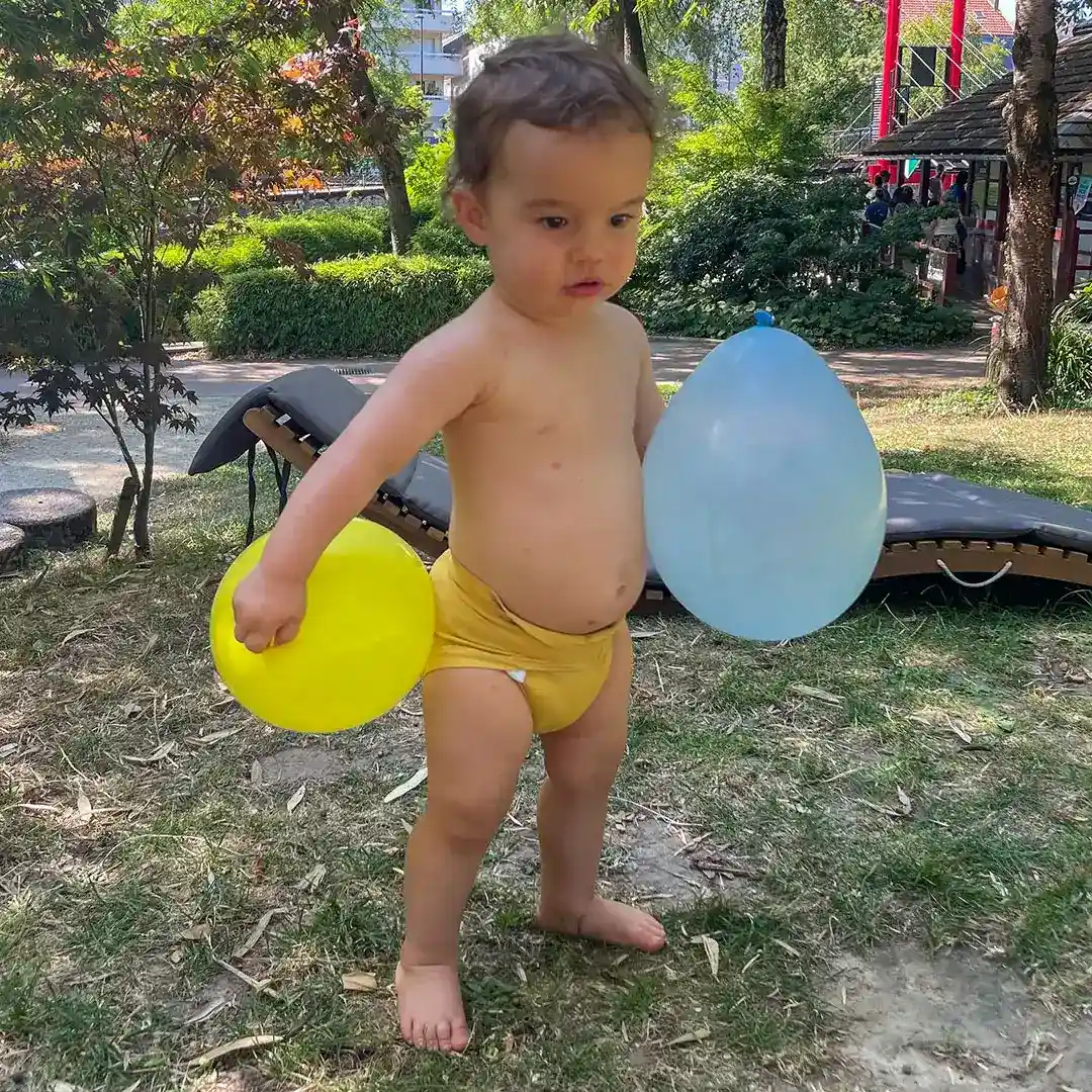 Couches lavables et motricité